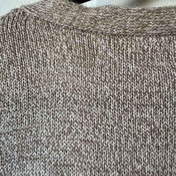 NWT Beige Cable Knit Cardigan - Picture 4 of 10